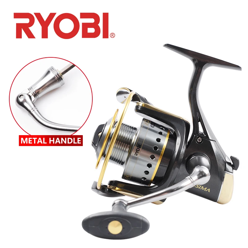 RYOBI ECUSIMA VI спиннинговые Катушки 2000 3000 4000 6000 8000 Спиннинг катушки Макс Перетащите 8 кг Морская рыбалка колеса