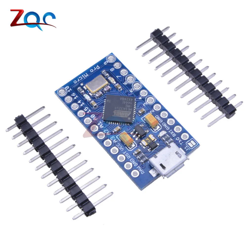 Микро-usb ATmega32U4 Pro Micro 3,3 В 8 МГц модуль платы для Arduino Leonardo ATMega 32U4 контроллер Pro-Micro Замена ATmega328