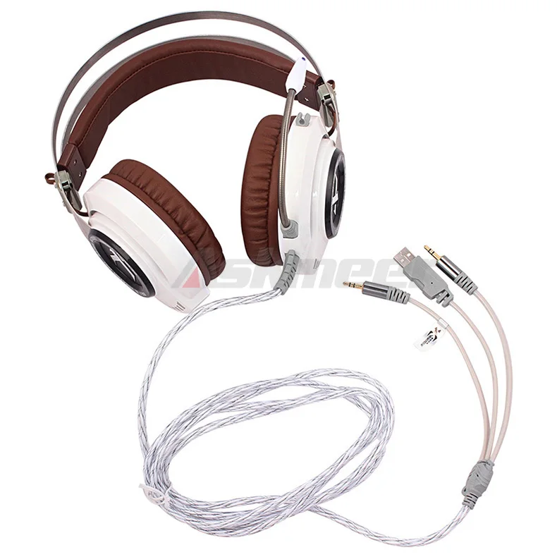 XIBERIA K2 Computer Gaming Headphones Stereo Surround Sound Glowing LED Light Game Headset Gamer with Microphone fone de ouvido (9)