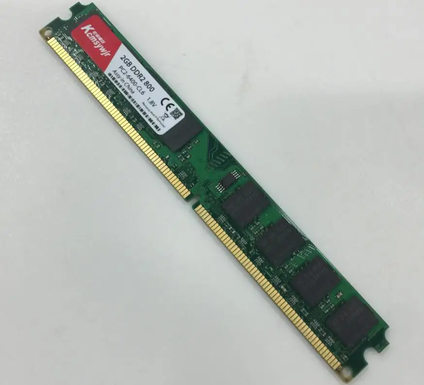 ПК компьютер DDR2 PC2 2GB Настольный 1,8 V без ecc памяти для рабочего стола dimm 800Mhz ram