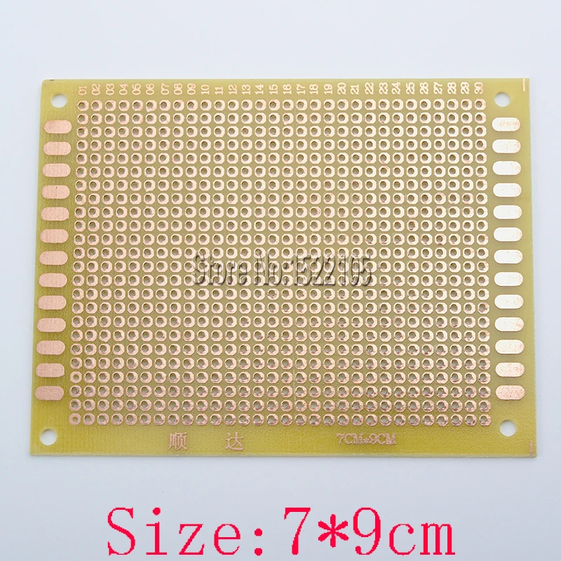 

PCB 7*9 cm Single Side Copper Universal board circuit board Epoxy board high quality fiberboard