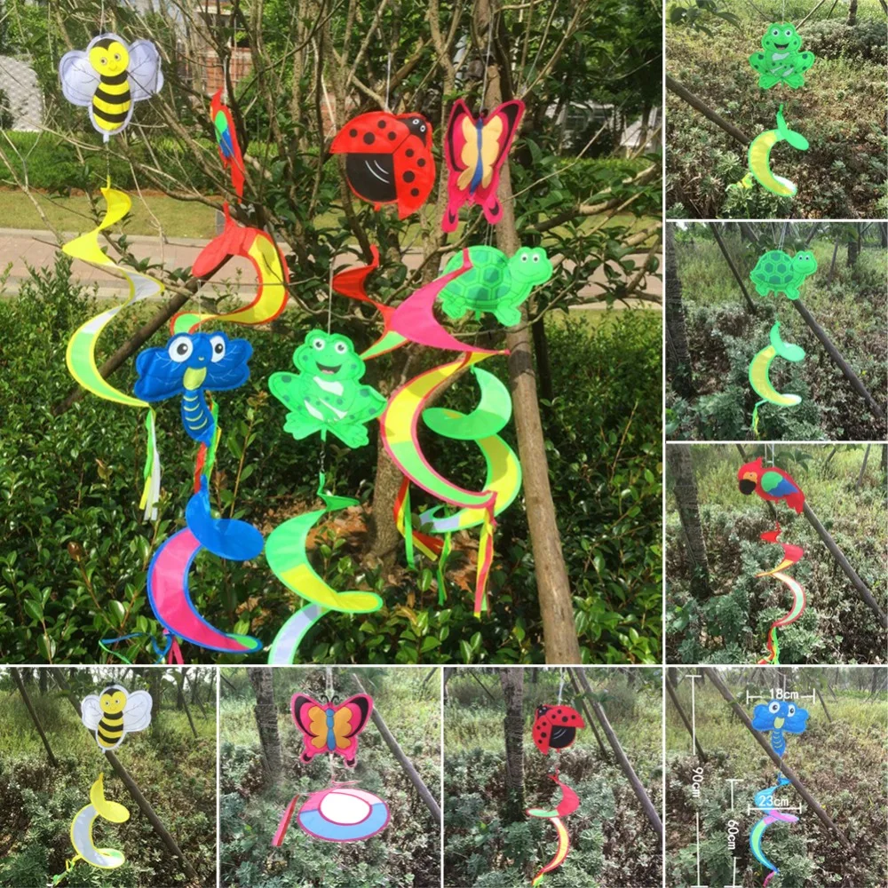 

Animal Spiral Windmill Colorful Wind Spinner Lawn Garden Yard Outdoor Decor New AUG8