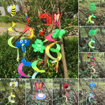 

Animal Spiral Windmill Colorful Wind Spinner Lawn Garden Yard Outdoor Decor New AUG8