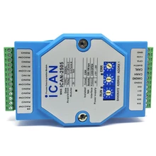 ICAN-2505 CANopen remote I/O extension module CAN bus network to digital input relay output isolation 8 way digital quantity switch quantity remote i o input module acquisition relay isolation output module