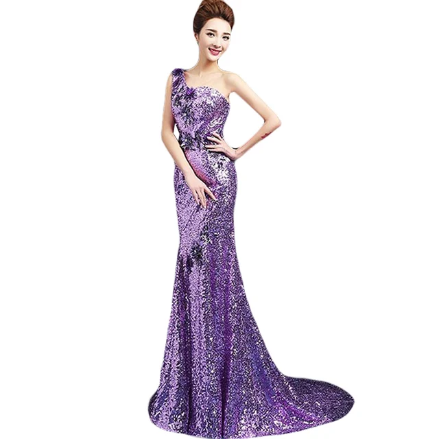 Purple Sparkly Dress