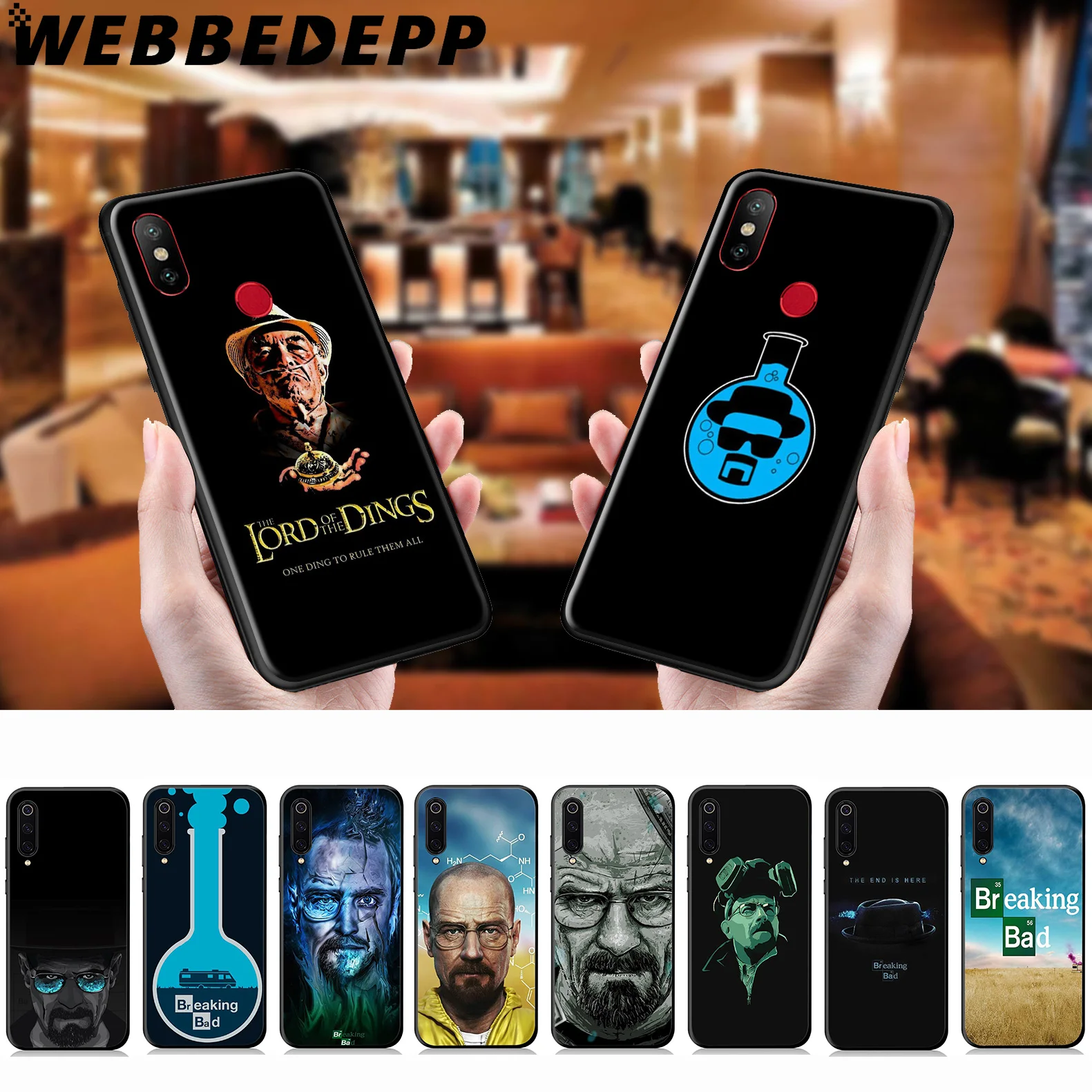 

WEBBEDEPP Heisenberg Breaking Bad Soft Case for Xiaomi Mi 9T 9 8 SE 6 A1 A2 A3 Lite MiA1 MiA2 MiA3 Mi F1 MAX 3 Mi8 CC9E CC9
