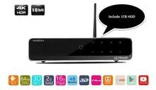 2016 Hot 4K Ultra Output Android TV Box Himedia Q10 Pro Android 5.1 Kodi 16.0 Smart TV Box within 1TB SATA3, 3.5” 7200 64MB HDD