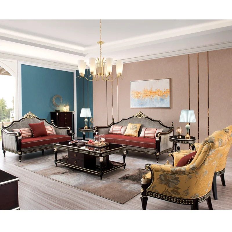 Luxury Clic Royal Sofa Chair Set For Living Room Sofa Chair Set For Living Room