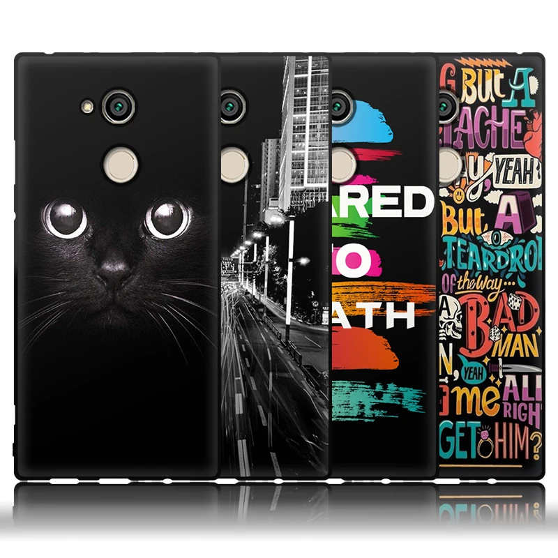 Милый мультяшный чехол EiiMoo для Sony Xperia L2 силиконовый мягкий L 2 Dual L2|Бамперы| |