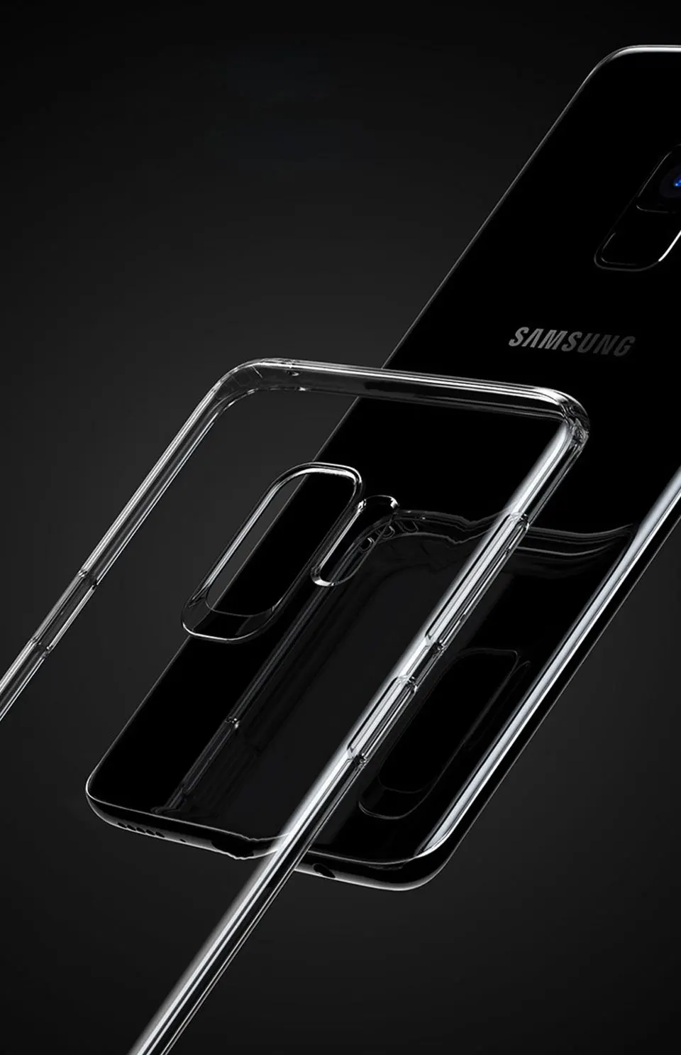 Transparent Case for Samsung s9