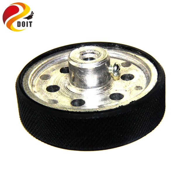 Cheap DOIT Alloy Metal 6/8mm Wheel 65mm Width 18mm Robot Hub Bruck Metal Tyre RC Car Chassis Rim DIY RC Toy Remote Control Cheap DOIT Alloy Metal 6/8mm Wheel 65mm Width 18mm Robot Hub Bruck Metal Tyre RC Car Chassis Rim DIY RC Toy Remote Control