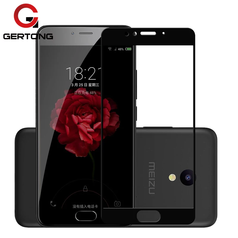 

Premium Full Cover Tempered Glass For Meizu M3S Mini M3 M5 M6 Note M5S Pro6 Pro7 Plus U10 U20 MX6 M5C Screen Protector Film