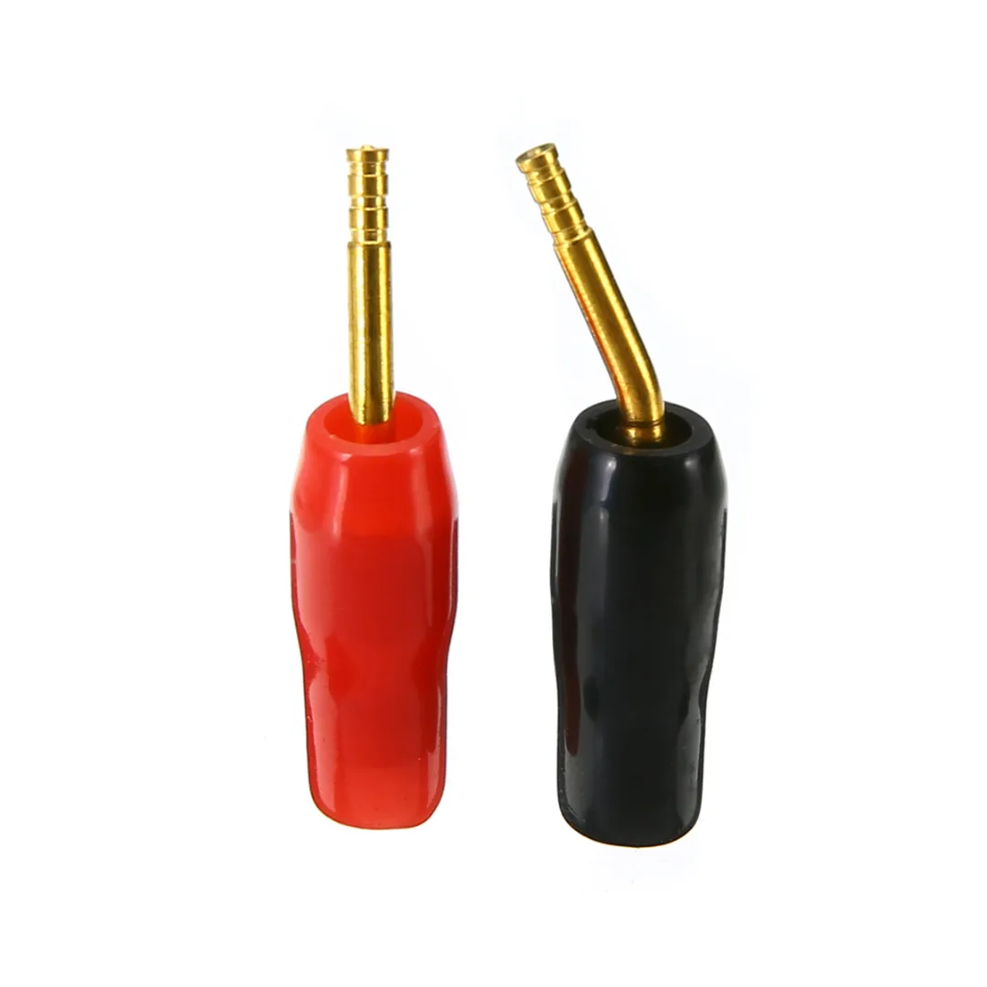 5pairs/set 2mm Plugs Gold Plated Musical Speaker Cable Wire Pin Banana Plug Connectors
