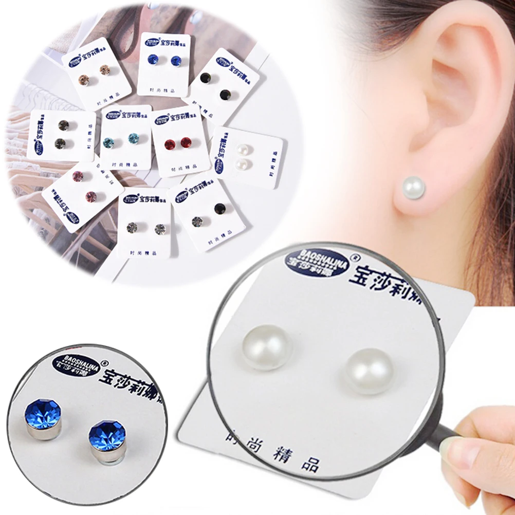 1 Pair Weight Loss Earrings Healthy Stimulating Acupoints Stud Earring