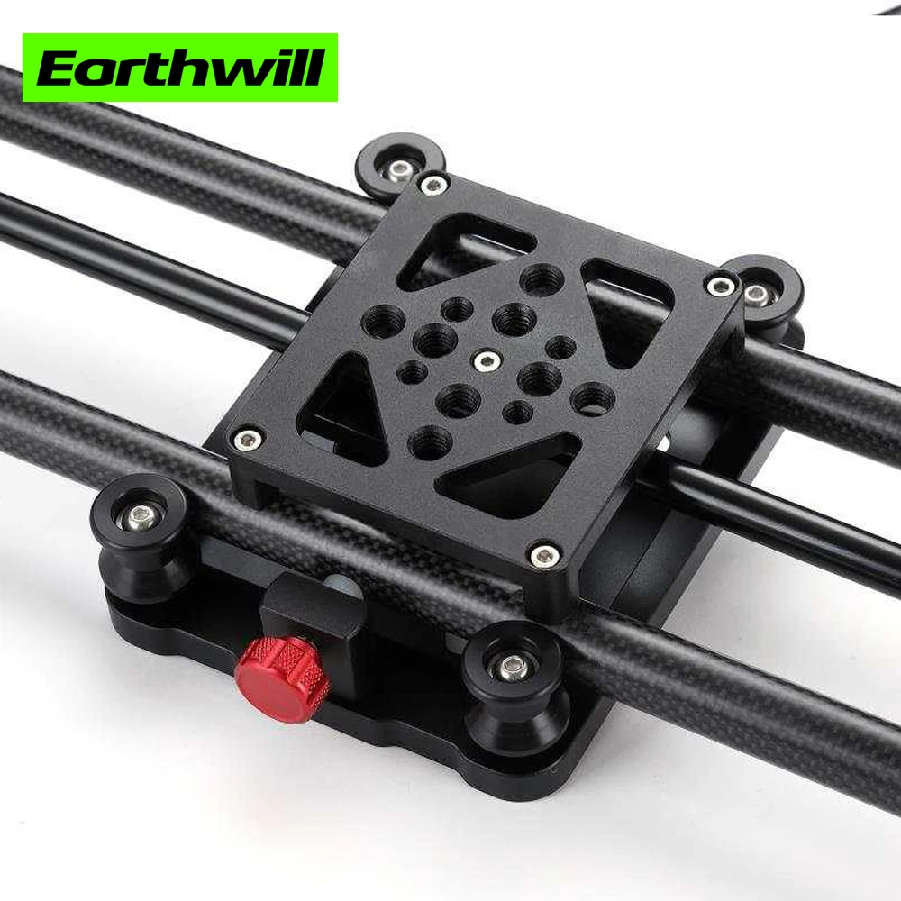 Camera & Photo Studio Advertising shooting focus carbon fiber video phone trolley dslr camera slider 60 80 100 Rail Systems