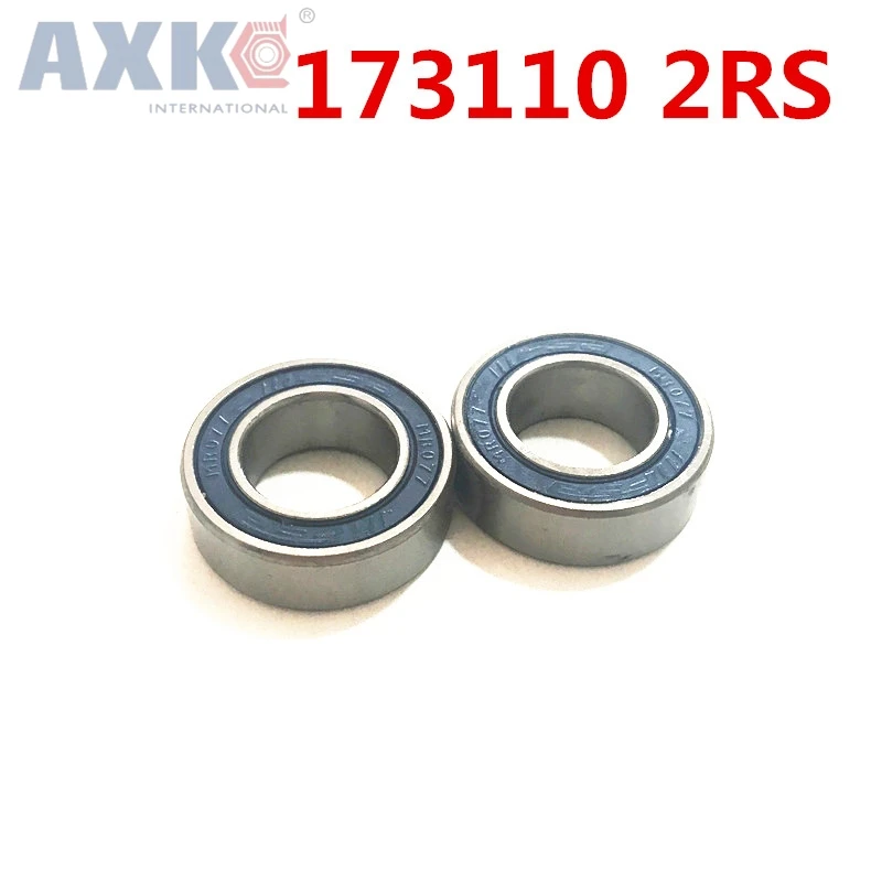 Axk Бесплатная доставка 2 шт 173110-2rs 173110rs 173110 Mr077 шарикоподшипником 17x31x10 мм