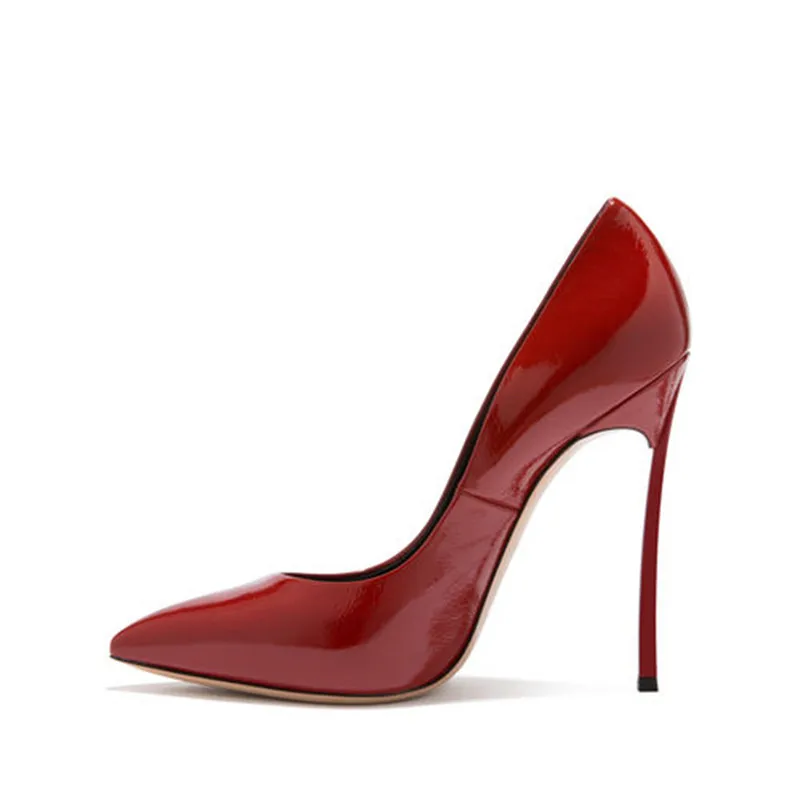 COCOAFOAL/женские туфли на высоком каблуке; Цвет черный, красный; свадебные туфли на каблуке; женские вечерние туфли-лодочки с острым носком; вечерние туфли на шпильке; большие размеры