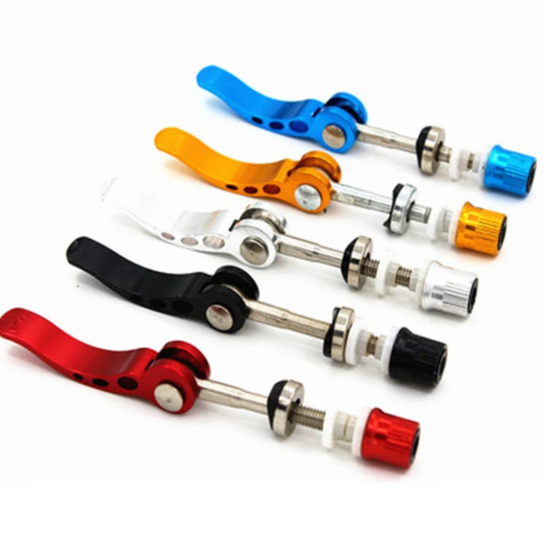 1PC Bicycle Quick Release Aluminium Alloy Bike Seat Post Clamp Seatpost Mountain Bike Seat Tube Clamp Bicycle Accessories