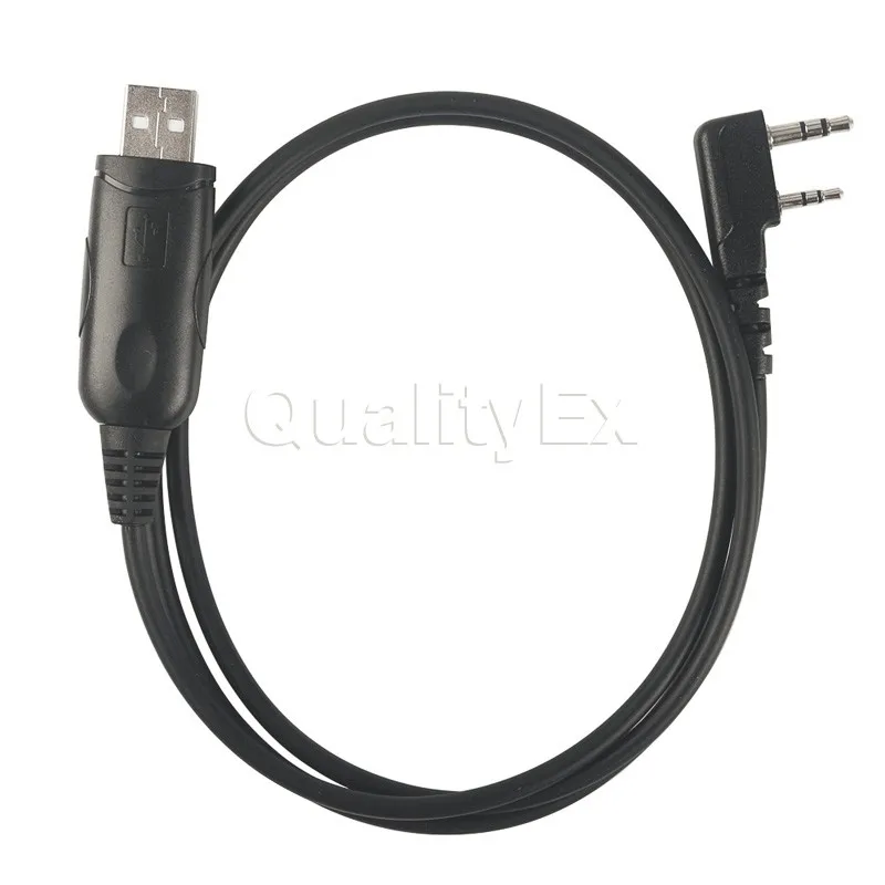 Win10 Win8 Win7 XP Поддержка USB Кабель для программирования 2 Пальцы K Порты и разъёмы для Baofeng GT-3/DMR UV-82 UV-5R DM-5R 888 s TYT ветчиной двусторонней радиосвязи