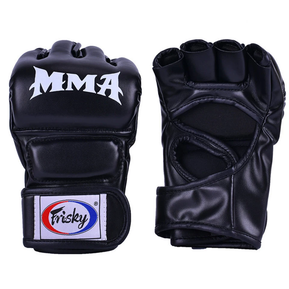 

MMA Kick Boxing Gloves for Men Women PU Karate Muay Thai glove Grappling Guantes Boxeo Fight MMA Sanda Training Adults Equipment