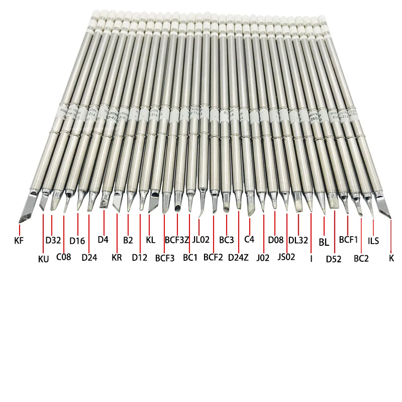 T12 Soldering Solder Iron Tips T12 Series Iron Tip For Hakko FX951 STC AND STM32 OLED Soldering Station Electric Soldering Iron soldering iron station