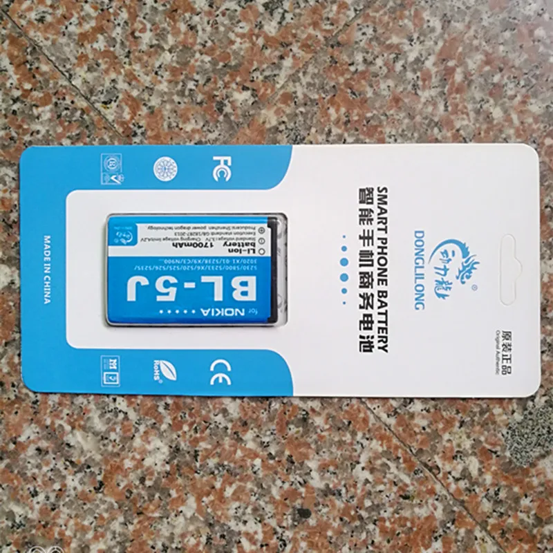 50 шт./новый телефон запасная батарея 1700 мАч для Nokia Lumia 520 5800 5800XM 5900XM 5228 5230 5232 5233 5235