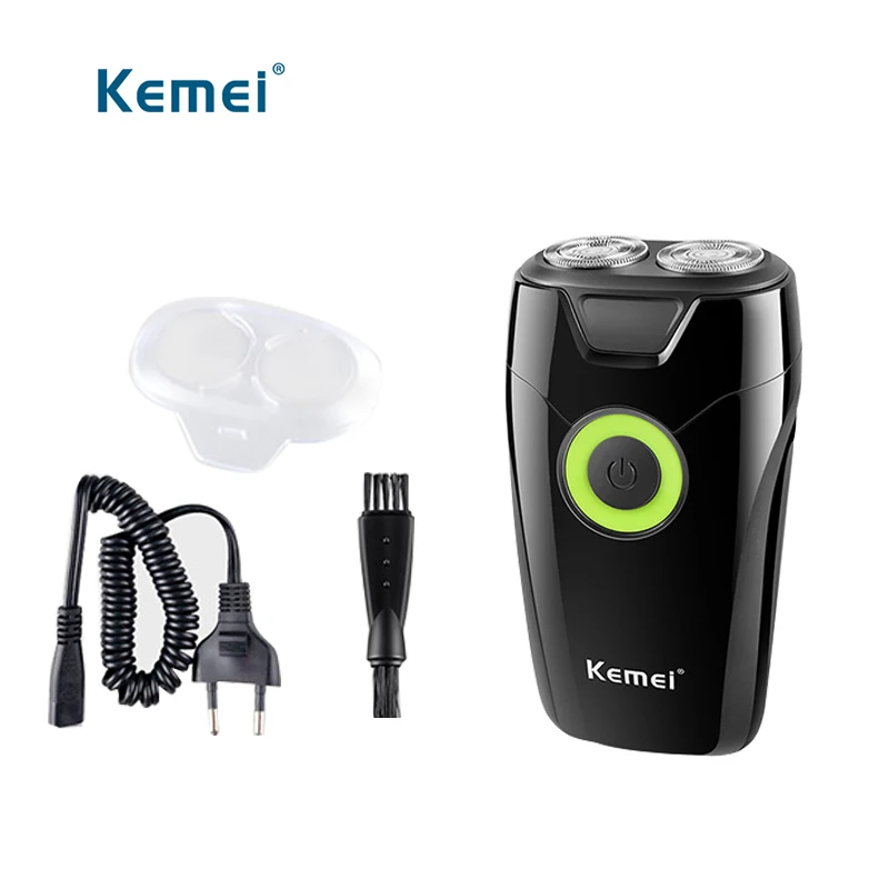 

Kemei electric hair rechargeable hair razor for men face care beard removal