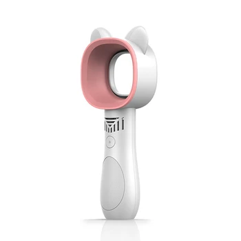 

Usb Handhold Mini Cooler Fan Rechargeable Portable Leafless Fan