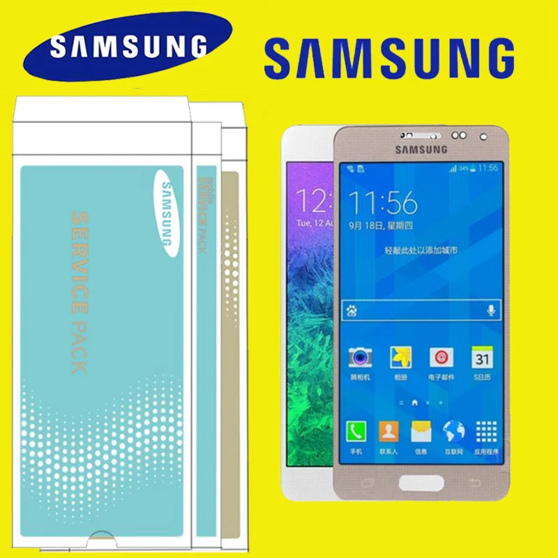 

ORIGINAL 4.7'' AMOLED Replacement for SAMSUNG Galaxy LCD Display Note 4 MINI G850 G850F SM-G850 with SERVICE PACK