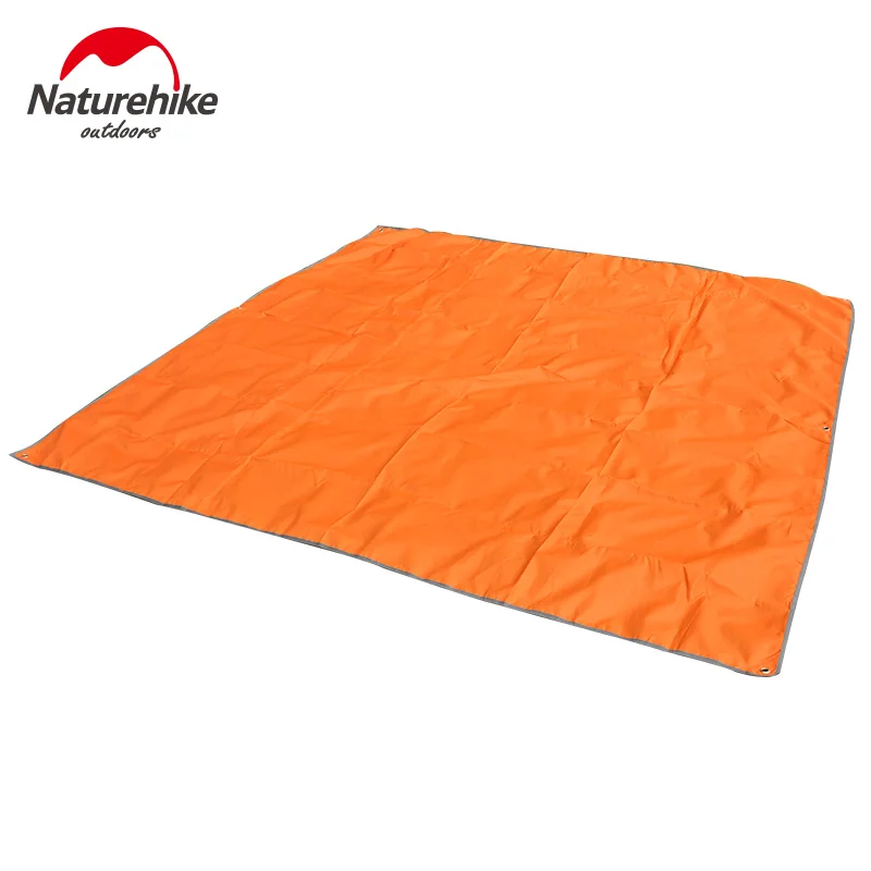 NatureHike 2,15*1,5 м 2,15*2,15 м 1-4 человек палатка следа Открытый Пикник палатка коврик мини брезент солнечные укрытия Оксфорд - Цвет: Orange