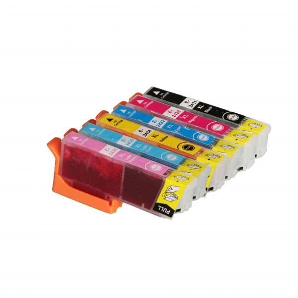 

6pKCompatible ink cartridge T2431 - T2436 for E EXPRESSION PHOTO XP55 XP750 XP760 XP850 XP860 XP950 printer