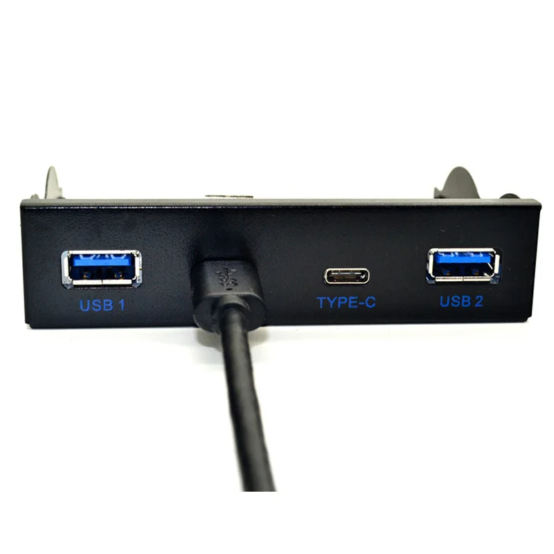 painel dianteiro usb com usb tipo conector de pinos para computador usb hub hub