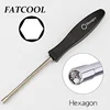 FATCOOL NEW 1Pcs Single D Double D Splined7 Splined21 PacMan Hexagon Screwdriver Multi-purpose 6.2mm Multiple shapes Screwdriver ► Photo 2/6