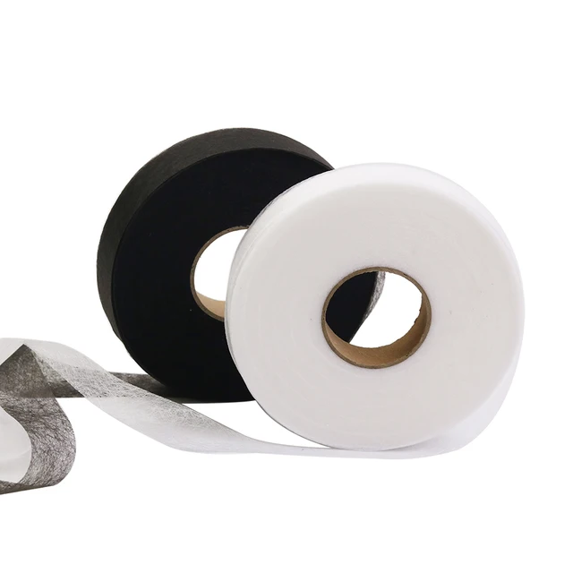 1rolls 100m Double Side Fabric Fusing Tape Adhesive Hem Iron On 1rolls 100m Double Side Fabric Fusing Tape Adhesive Hem Iron On Hemming Sewing Garment Accessories