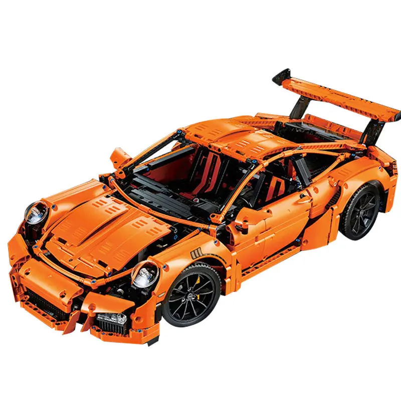 

LEPIN 20001 technic series Race Car Model Compatible 42056 Building Kits Blocks Bricks Boys Gifts Educational DIY Toys