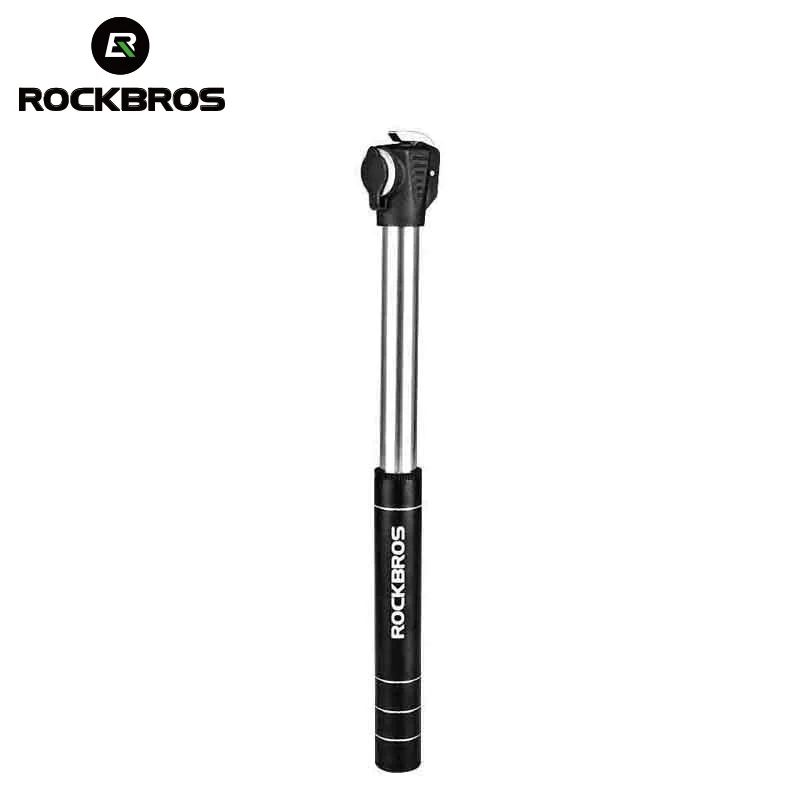 Велосипедный мини-насос ROCKBROS, портативный светильник, алюминиевый сплав, MTB, велосипедный воздушный насос, Надувное колесо, Schrader Presta Valve, вел... Велосипедный мини-насос ROCKBROS, портативный светильник, алюминиевый сплав, MTB, велосипедный воздушный насос, Надувное колесо, Schrader Presta Valve, вел...