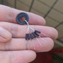 Поплавковый стопор для рыболовных снастей, цилиндрический тип, 3 размера, все для рыболовных принадлежностей, 90 комплектов