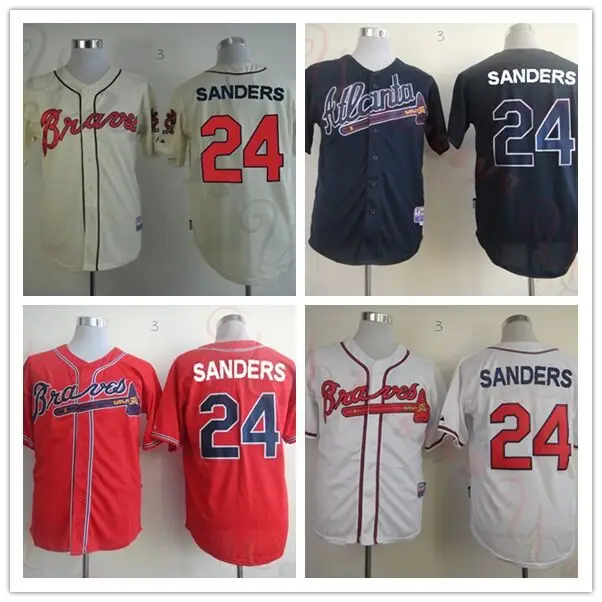sanders braves jersey