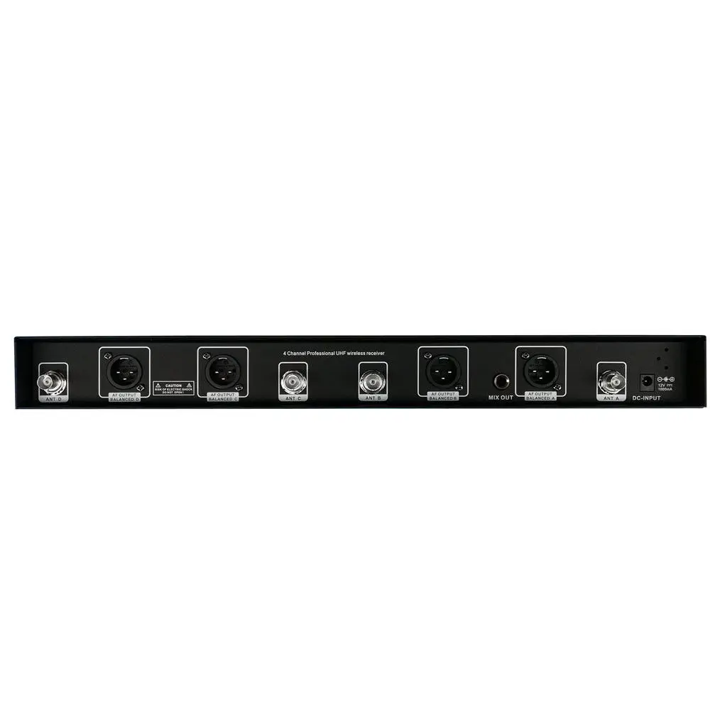 Беспроводная микрофонная система UHF 4x100 каналов для Sennheiser SKM9000 ручные