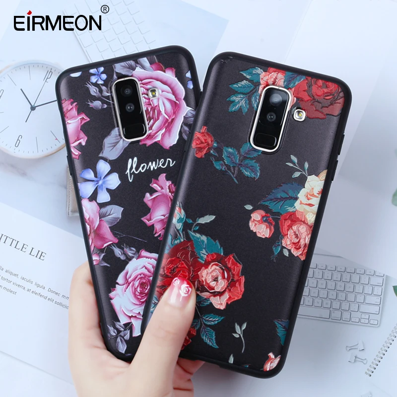 

Case For Samsung Galaxy A5 2017 A7 A3 2017 J2 Pro J3 J5 J7 2016 2017 A6 Plus J6 2018 S7 Edge S8 S9 Plus Relief Silicone Cases