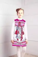 Girls winter font b Dress b font 2016 baby girl font b dresses b font for