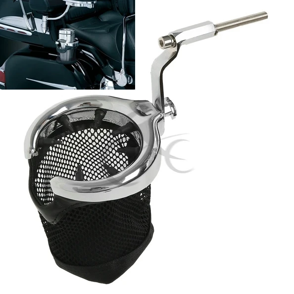 Motorcycle New Rear Passenger Drink Cup Holder For Honda Goldwing 1800