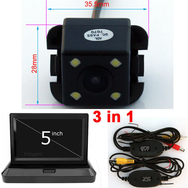 Vehicle Return Back up Off Reverse Car Parking Camera