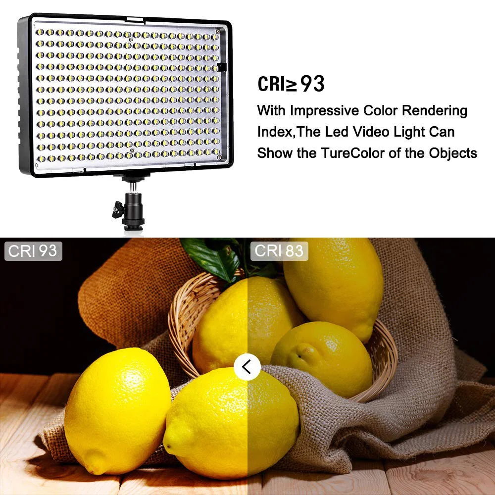 Capsaver TL 240S 2 комплекта светодиодный светильник для видеосъемки ing 5600K CRI93 240 s