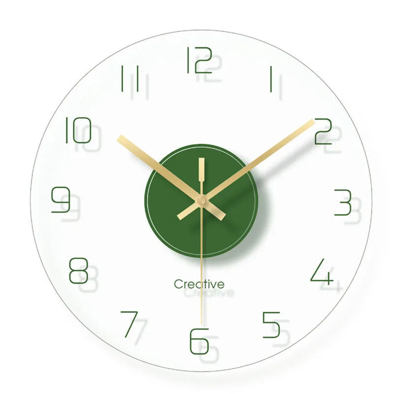 Цифровые настенные часы Современный домашний декор Детские прозрачные часы механизм секретный тайник Pow Patrol Relogio Parede Лофт Декор 50Q058 - Цвет: Green