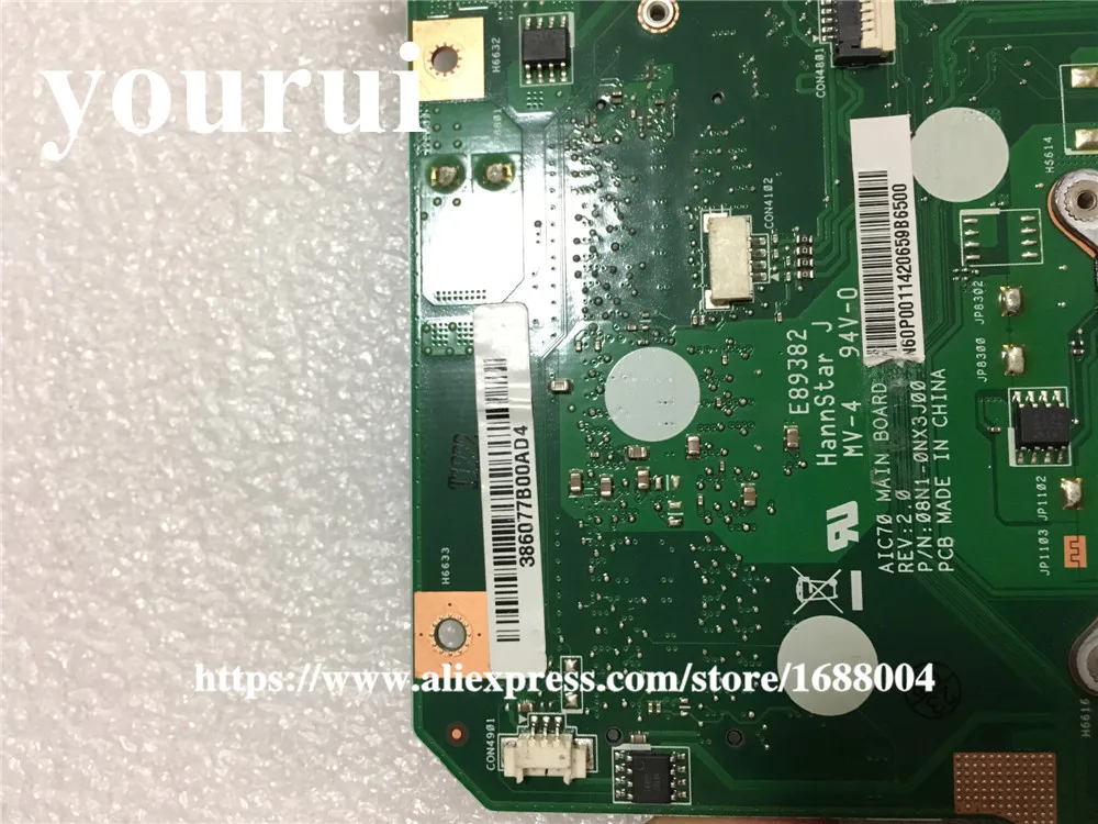 MBRN60P001 MB. RN60P. 001 материнская плата для ноутбука acer Aspire 7739 7739G 7739Z 7739ZG AIC70 08N1-0NX3J00 основная плата работает