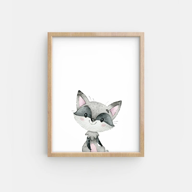 cute animals canvas prints