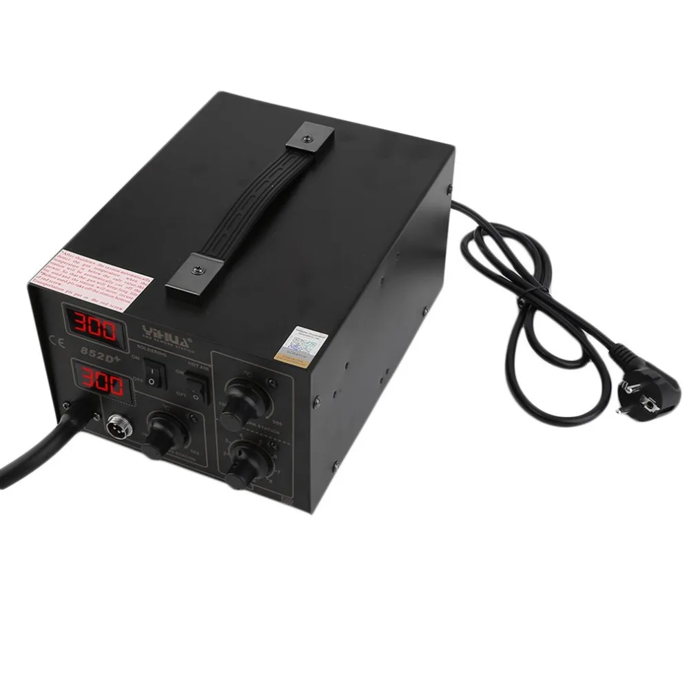 

LED Precise Display 852D Large Power Household Industrial Welding Machine 400W Accurate Stable Temperature Weld Instrument