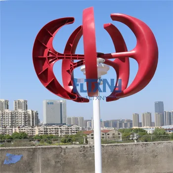 

HOT selling, 200w 12v vertical wind turbine generator with maglev generator and MPPT charge controller 1.3m start up