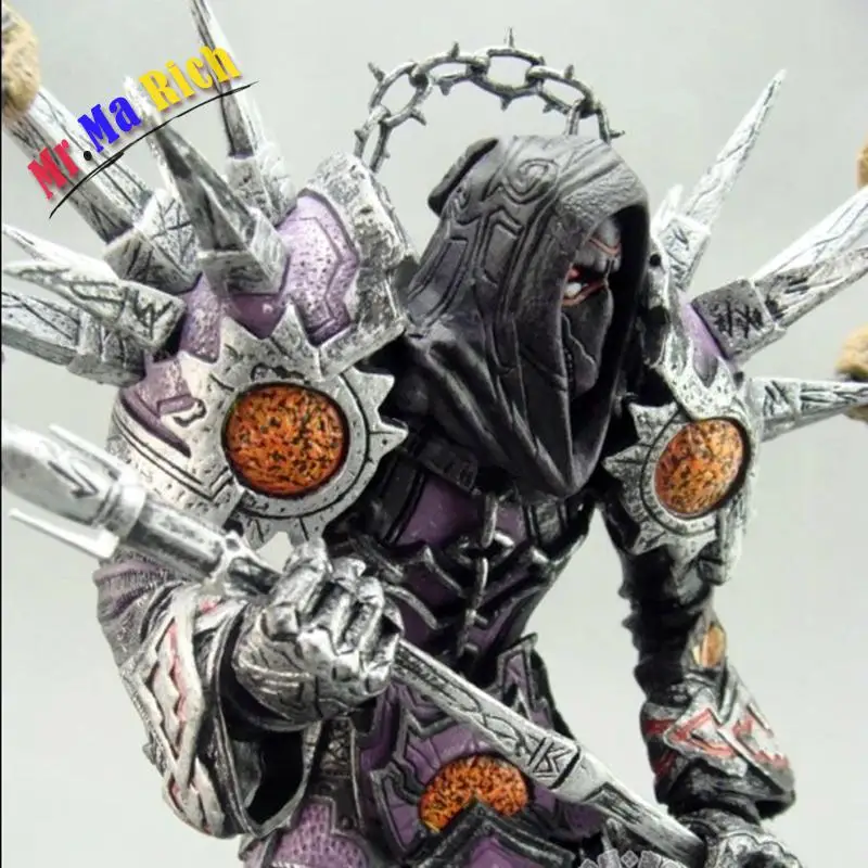 

Gioco Online Wow Series1 Undead Warlock Meryl-felstrom Giocattolo Figure Figura Bambola Pvc Collection 19 Cm